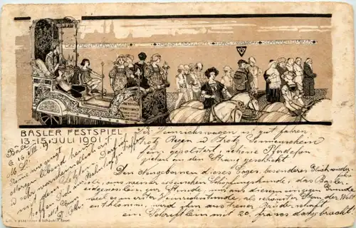 Basler Festspiel 1901 - Bundesfeier -216228