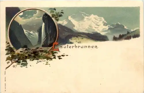 OeschinenseeLauterbrunnen - Litho -216400