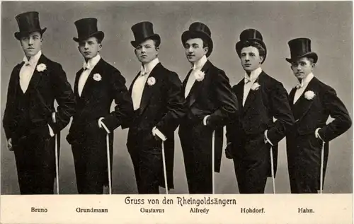 Gruss von den Rheingold Sängern -213012