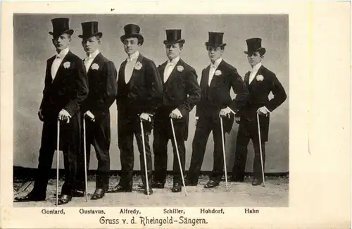 Gruss von den Rheingold Sängern -213010