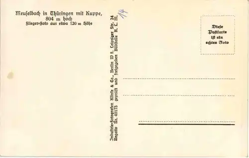 Meuselbach in Thüringen -83856