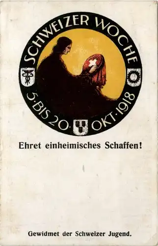 Schweizer Woche 1918 -216872