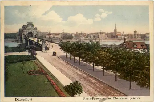 Düsseldorf - Rhein Panorama -213990