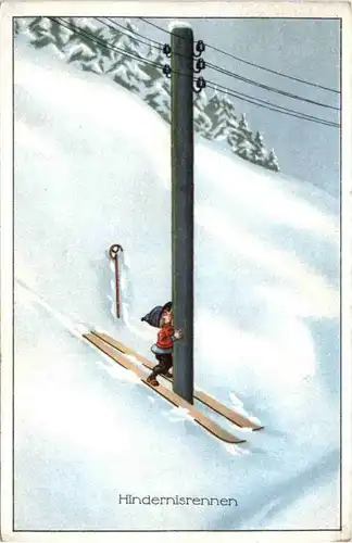 Humor Skifahren -213600