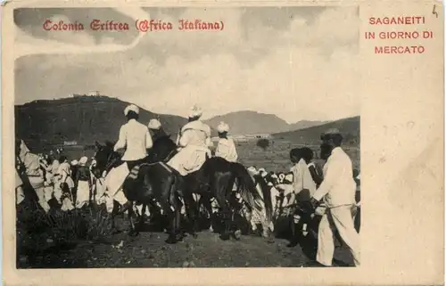 Eritrea - Saganeiti in Giorno di Mercato -217250