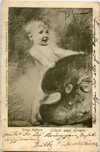 Bruno Piglhein - Glück und Gruss - Ackermann -83478