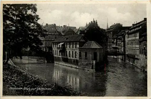 Hannover - Blick zur Leineinsel -213826