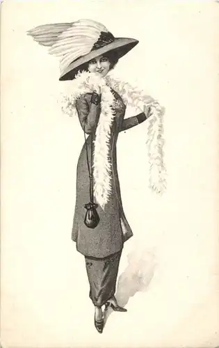 Frau Jugenstil -83288