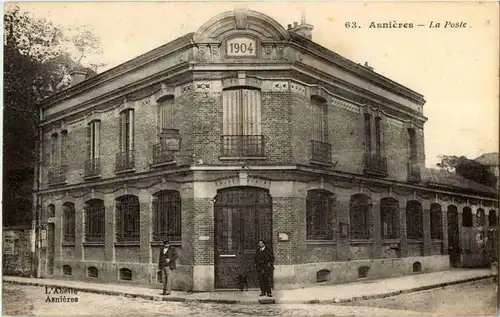 Asnieres - La Poste -16034