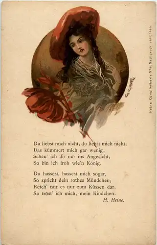 G. Graf - Heinrich Heine - Frau -83114