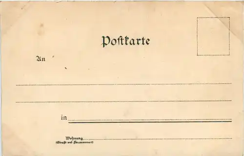 Gruss aus Lübeck - Litho -214140