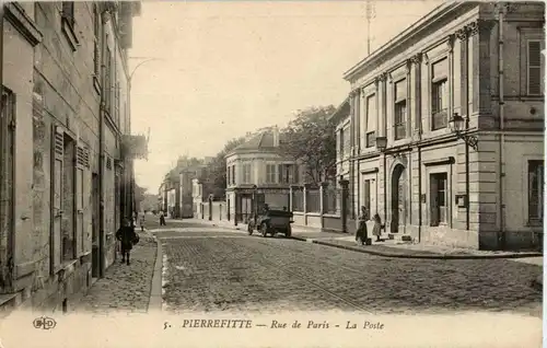Pierrefitte - Rue de Paris - La Poste -16294