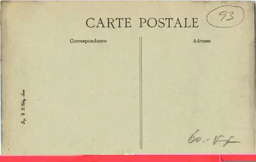 Pierrefitte - Rue de Paris - La Poste -16294