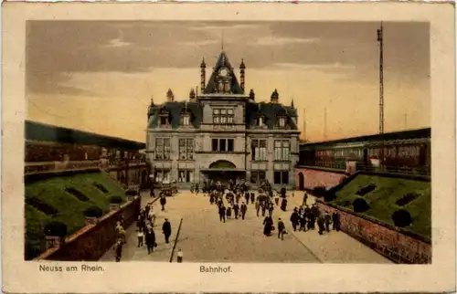 Neuss am Rhein - Bahnhof -214158