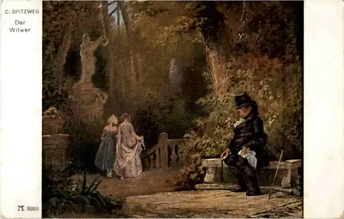 Spitzweg - Der Witwer -83336