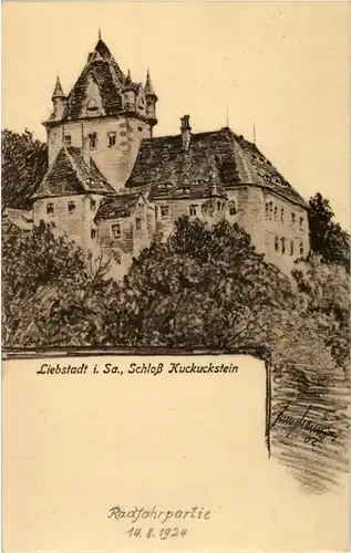 Liebstadt in Sachsen - Schloss Kuckuckstein -84258