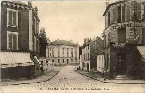Clamart - La Rue de St. Cloud -15952