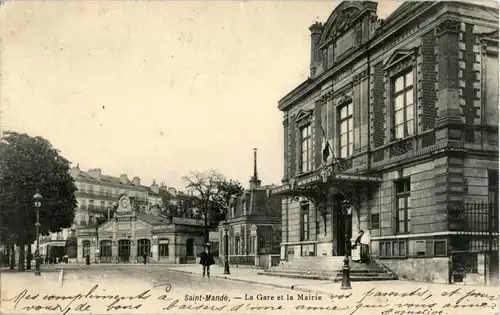Saint Mande - La gare -16540