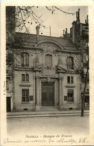 Neuilly sur Seine - Banque de France -15936
