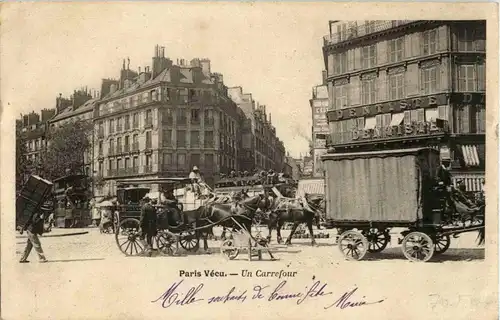 Paris Vecu - Un carrefour -17074