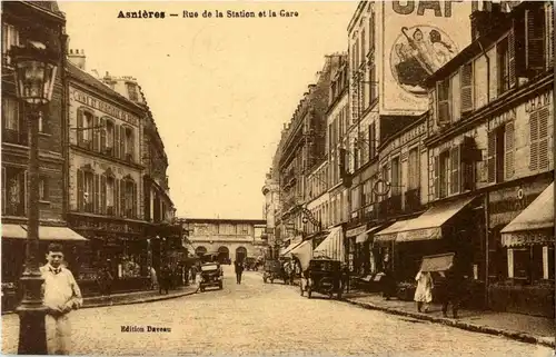 Asnieres - Rue de la Station -16174