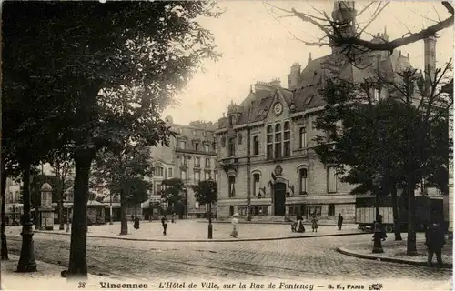 Vincennes - L Hotel de Ville -16490