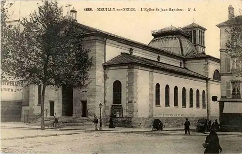 Neuilly sur Seine - L Eglise St. Jean Paptiste -15918