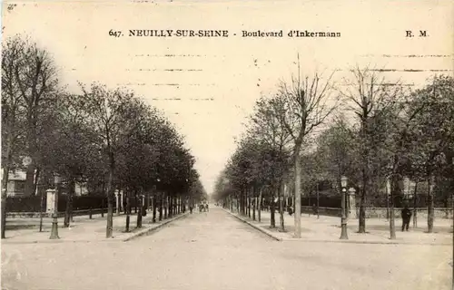 Neuilly sur Seine - Boulevard d Inkermann -15942