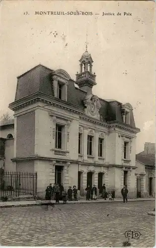 Montreuil sous bois - Hustice de Paix -16394