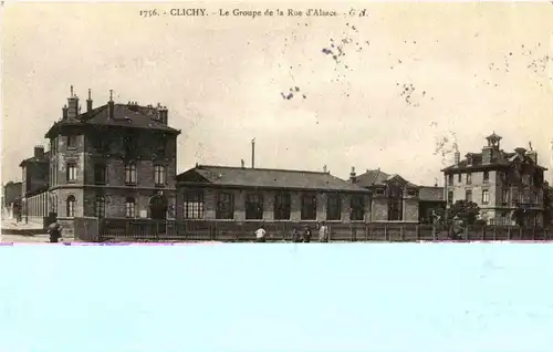 Clichy - La Groupe de la Rue d Alsace -16000