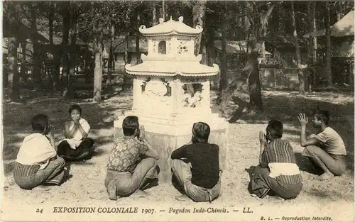 Paris - Exposition Coloniale 1907 -17264