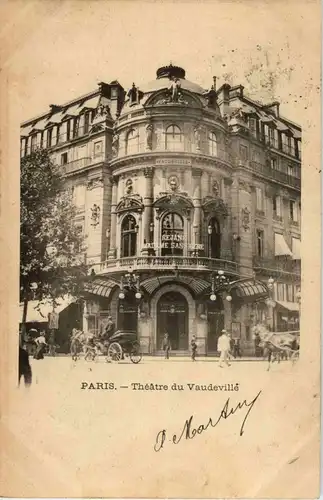 Paris - Theatre du Vaudevile -18088