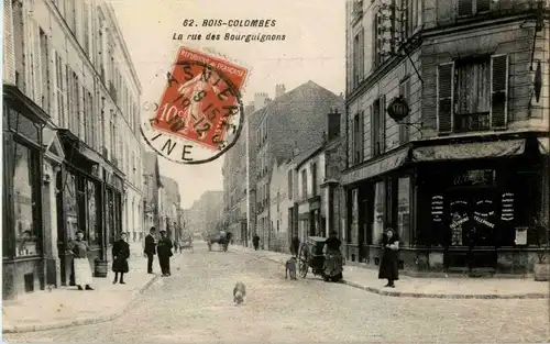 Bois Colombes - La rue des Bourguignons -16106