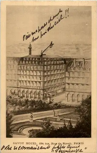 Paris - Savoy Hotel -17354