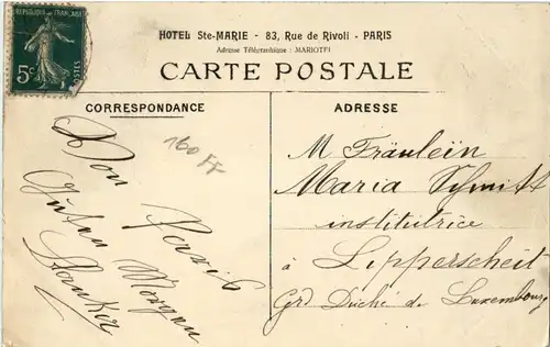 Paris - Hotel Ste-Marie -17436