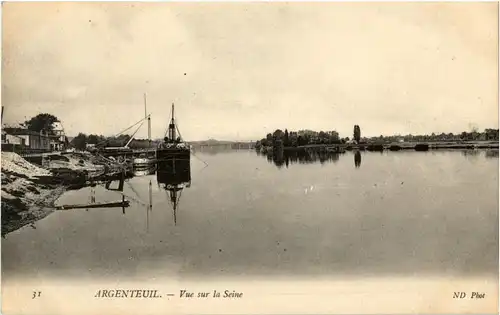 Argenteuil - Vue sur la Seine -16886