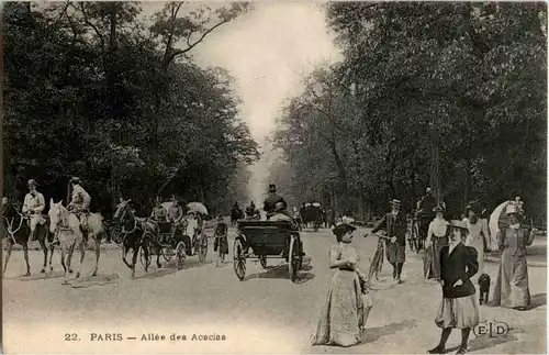 Paris - Allee des Acacias -18216