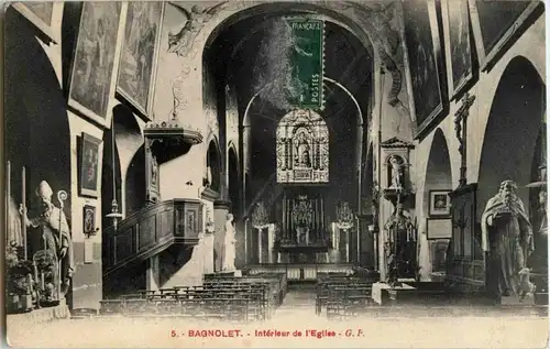 Bagnolet . Interieur de l Eglise -16256