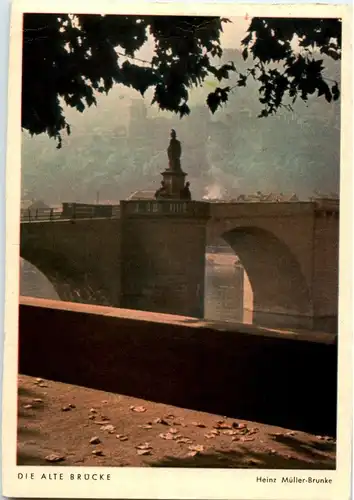 Heidelberg - die alte Brücke -84228