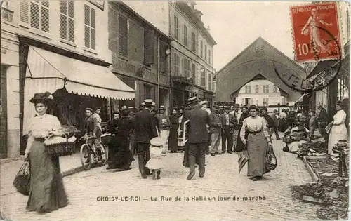 Choisy le Roi - La Rue de la Halle -16712