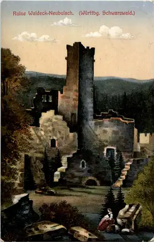 Ruine Waldeck Neubulach -18388