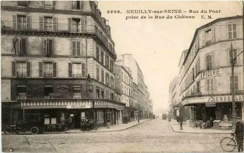 Neuilly sur Seine - Rue du Pont -15922
