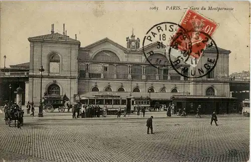 Paris - Gare de Montparnasse - Tramway -18104