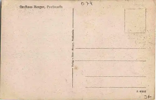 Paulinzella - Gasthaus Menger -18744