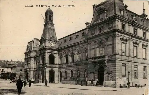 Paris - Mairie du XIV -17654