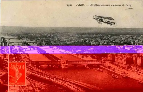 Paris - Aeroplane Passy -17718