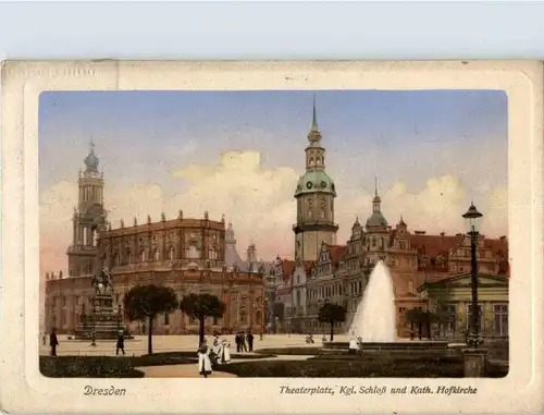 Dresden - Theaterplatz -18284