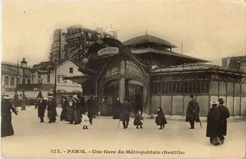 Paris - Gare Metropolitain -17342