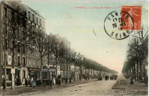 Pantin - La Rue de Paris -16310