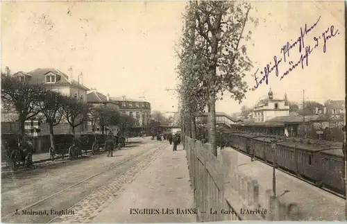 Enghien les Bains - La gare -16786